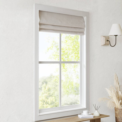 Quincy Blackout Cordless Roman Shade