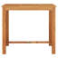Ensemble de bar 7 pièces Wildon Home® en bois massif noir d'acacia et de rotin poly-1890352425-1890352424
