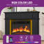 Metro Lane 100cm W Electric Fireplace with 6800 BTU-61322800