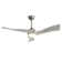 52" 3 - Blade LED Standard Ceiling Fan with Remote Control and Light Kit Included