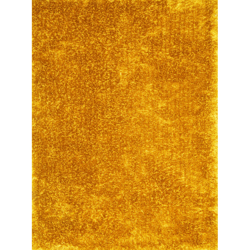 Reliford Solid Colour Shag Area Rug, Rectangle 160 x 230cm
