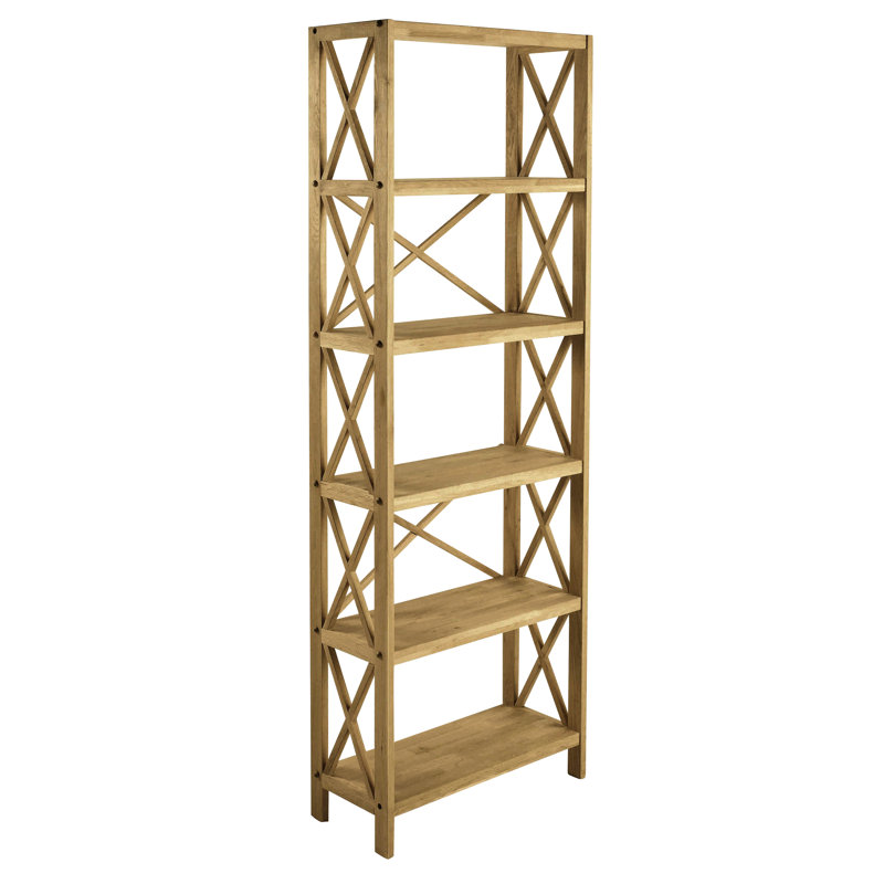 Catherin 198cm H x 70cm W Etagere Bookcase