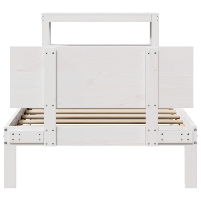 Clarkson Bed, white, Single (3')