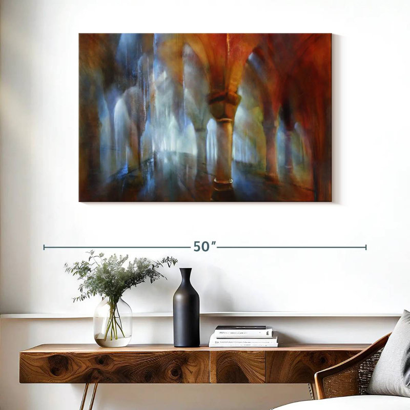 Lilie Portico, 26" H x 39" W