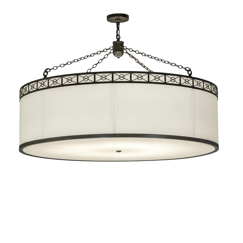 Luminaire suspendu cylindrique à 8 lumières Cilindro