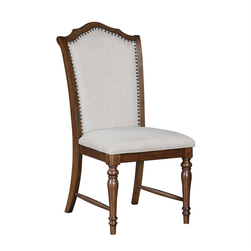 Ensemble de 2 chaises d'appoint en tissu Traditional