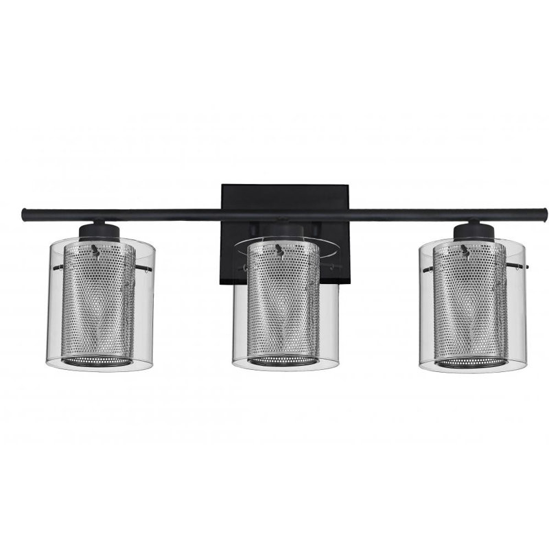 Éclairage pour meuble-lavabo à intensité variable Aimme, Transparent, 3