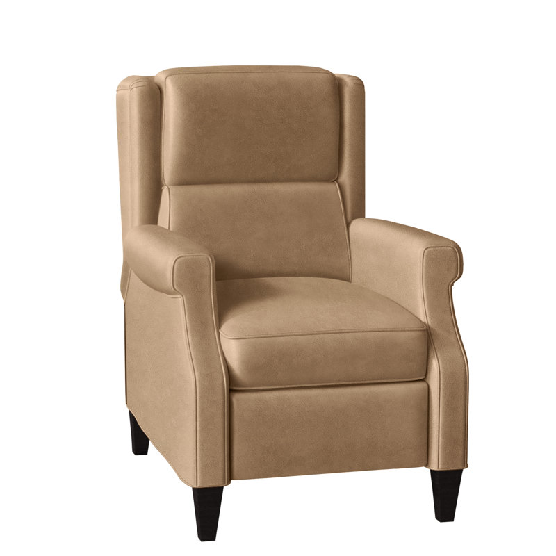 Gallaway Recliner, Aline Fumo Genuine Leather, Plantation, Power