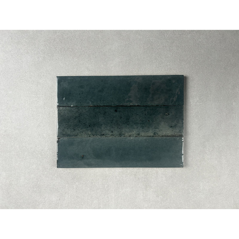 Carreau de pin vert zellige 2 x 10
