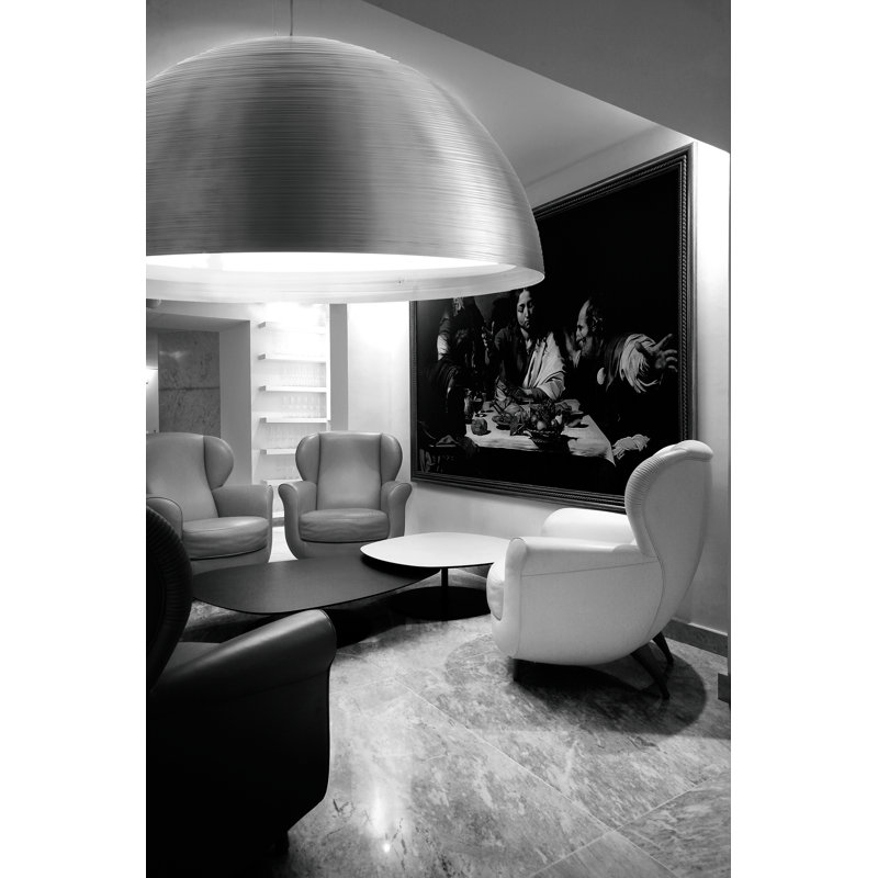 Tyrone 126-Light LED Pendant, Aluminium, 150cm H x 60cm W x 60cm D