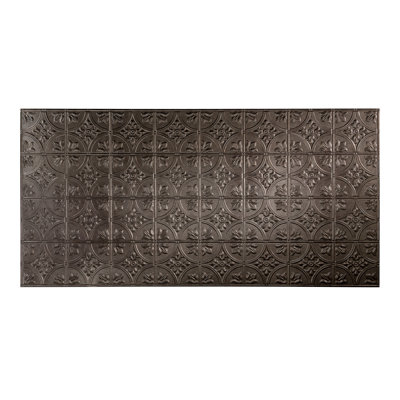Panneau mural décoratif en vinyle 4 pi x 8 pi FASÄDE style traditionnel / motif 2
