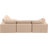 Hulene Velvet L-Shaped Sectional Reversible-87141392