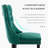 Friedrun Velvet Dining Chair Tufted Dining Room Chair with Solid Wood Leg-827450006