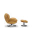 Azura Swivel Accent Chair with Footstool-1151511182