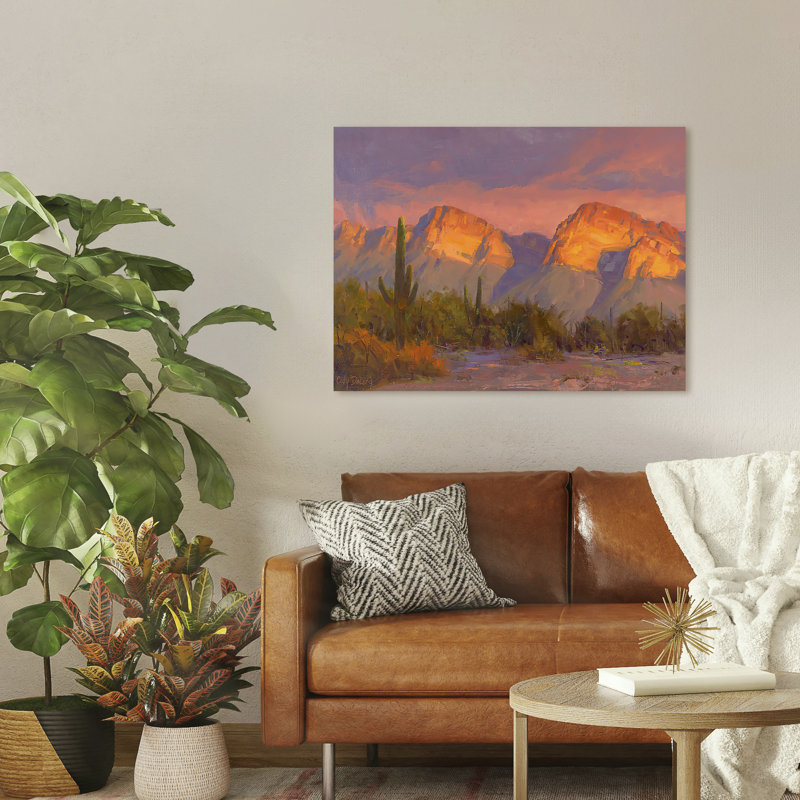 «Magic Hour», reproduction d'art sur toile tendue avec châssis, H 24 po x l 32 po