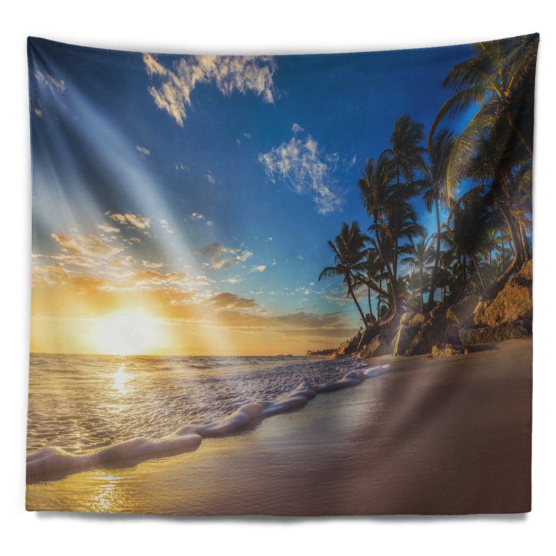 Polyester Tapestry, 78" H x 92" W
