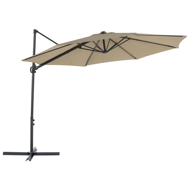Andries 295cm Cantilever Parasol, Taupe