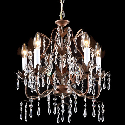 Mini Crystal Chandelier 5 - Light Chandelier