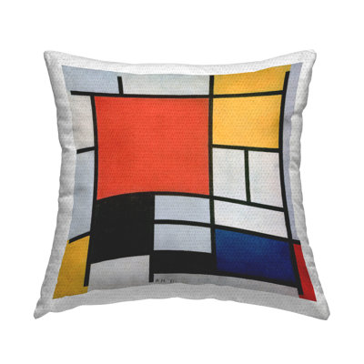Geometric Outdoor Throw Pillow