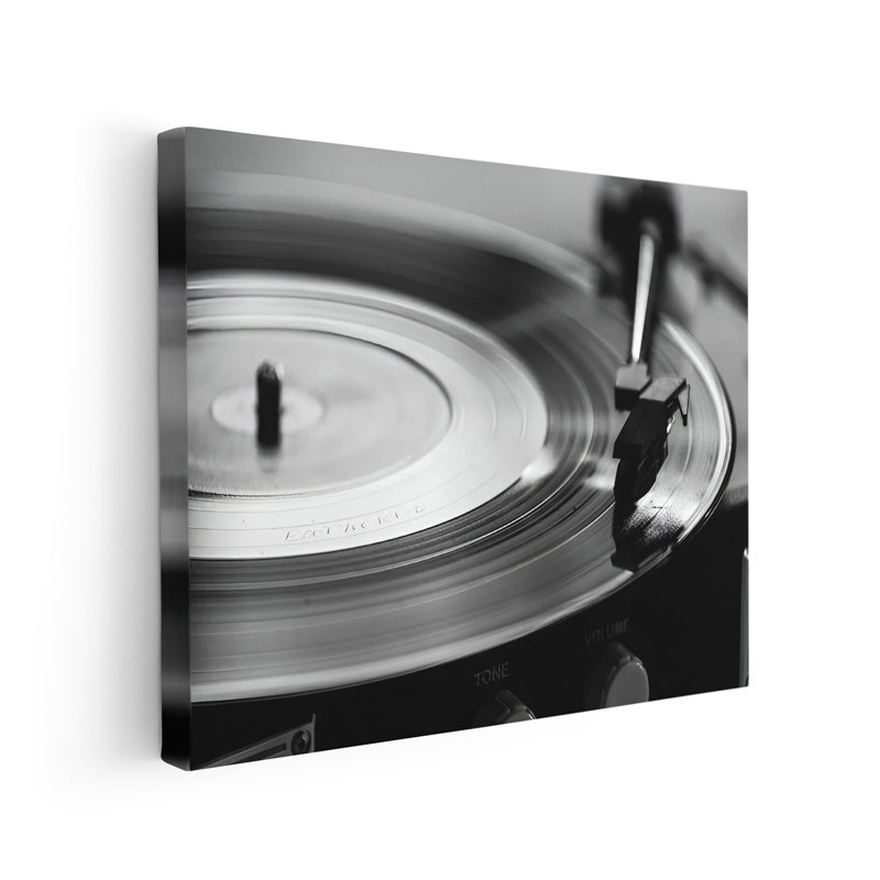 Disque vinyle plat, Unframed, Poster, 11"H x 14"W