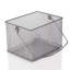 Rectangle Mesh Condiment Utensil Carrier Caddy and Napkin Holder