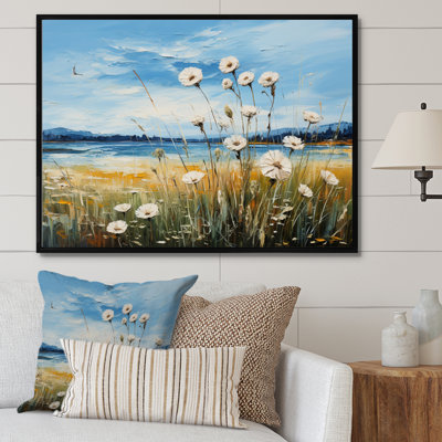 " Landscape Vangogh Dandelions Field III "