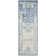 Tapis oriental bleu marine Polli
