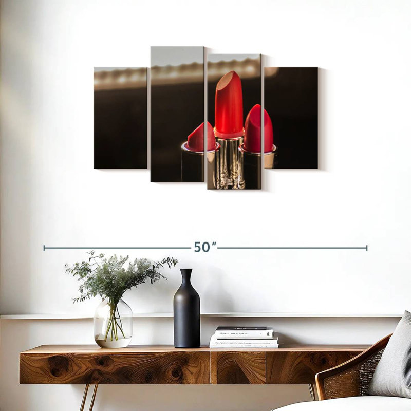 Lights Camera Lipstick, 22" H x 36" W