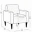 Chaise moderne avec accoudoirs