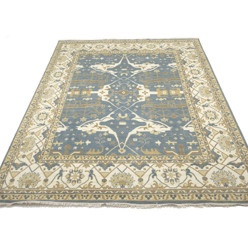 Tapis oriental floral Oushak Chobi