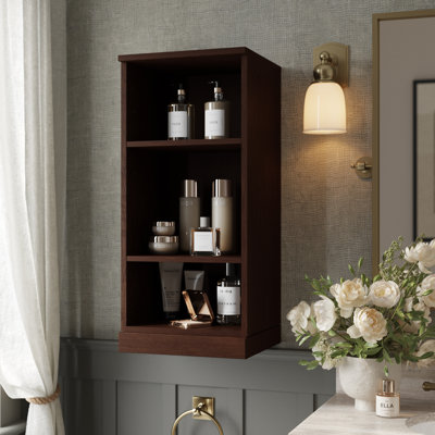 Armoire murale de salle de bain 100% chêne massif de qualité supérieure Palace Imports, l 16 po x H 35,75 po Palace