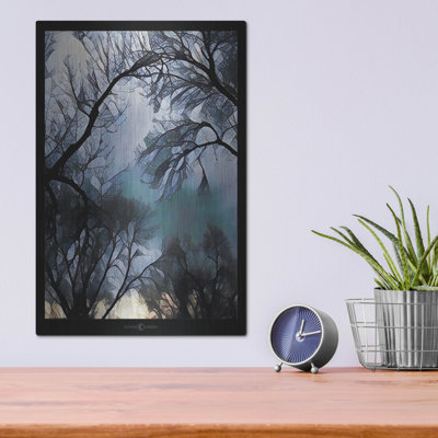 End Of Day Winter Trees' by Tim Nyberg, Metal Wall Art