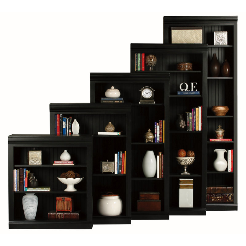 Bibliothèque standard Didier, Noir, H 36 po x l 32 po x P 14,25 po, Aucun