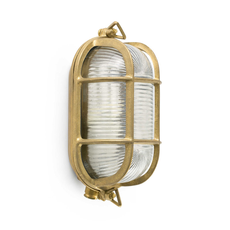Bayberry Brass Outdoor Bulkhead Light
