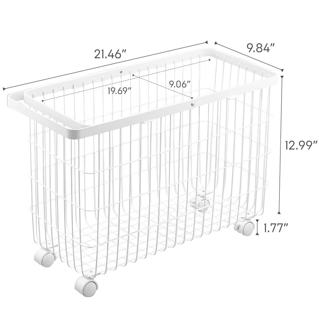 Laundry Basket, White