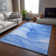 Premium Machine Washable Cerrito AMF507 Blue Rug