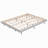 Modern Design Floating Platform Bed Frame-250783143