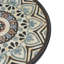 Table d'appoint de patio avec tablette