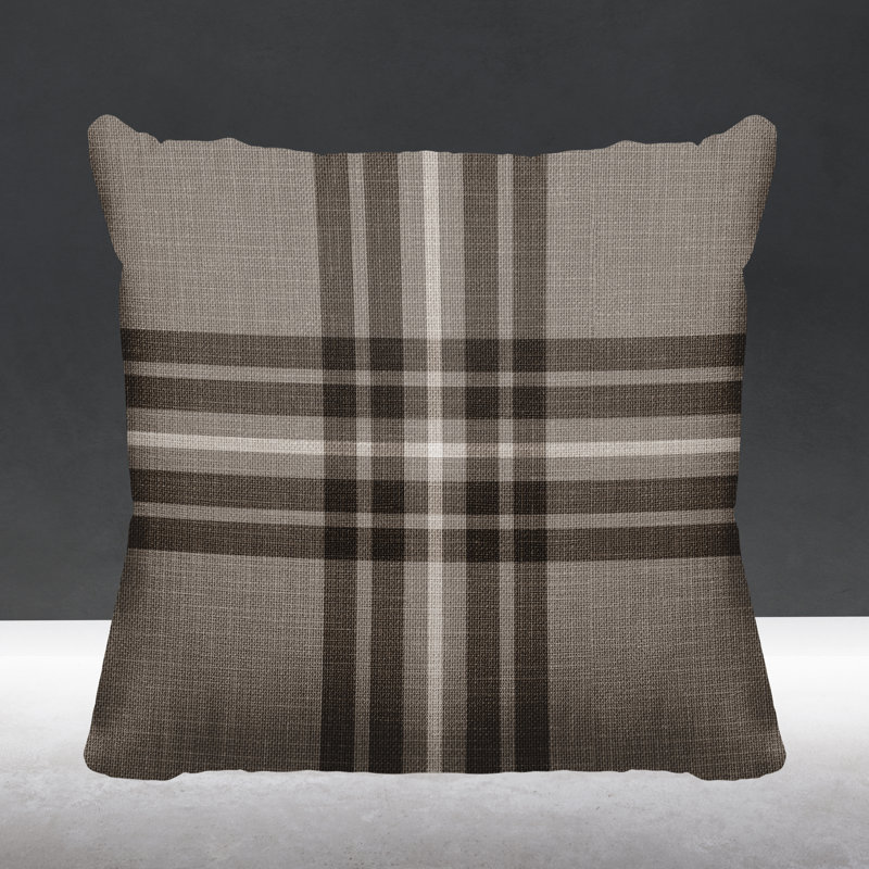 Coussin intérieur / extérieur Brady, L 15 po x H 15 po, Ombre