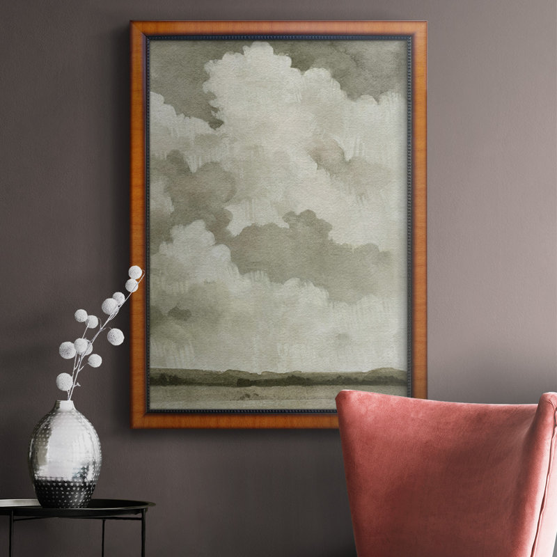 Toile encadrée de qualité supérieure Big Dark Sky II - prête à être accrochée, H 20 po x l 16 po x P 2,5 po