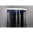 47'' W 82'' H Framed Round Double Slide Shower Enclosure