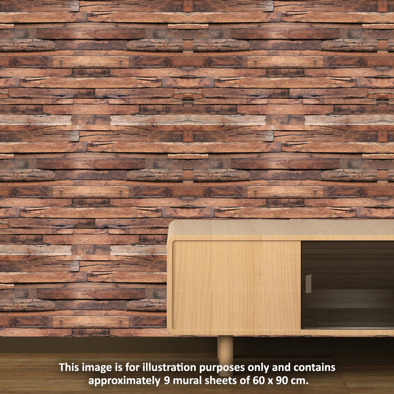 Abstract Non-Wall Damaging Wall Decal