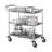 3-Tier NSF Utility Cart with Shelf Liners-110336916