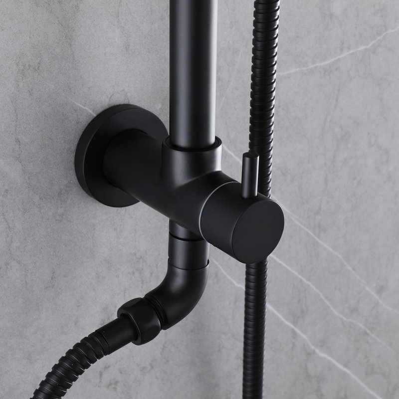 Two Functions Wall Mounted Bathroom Shower Faucet with Handheld