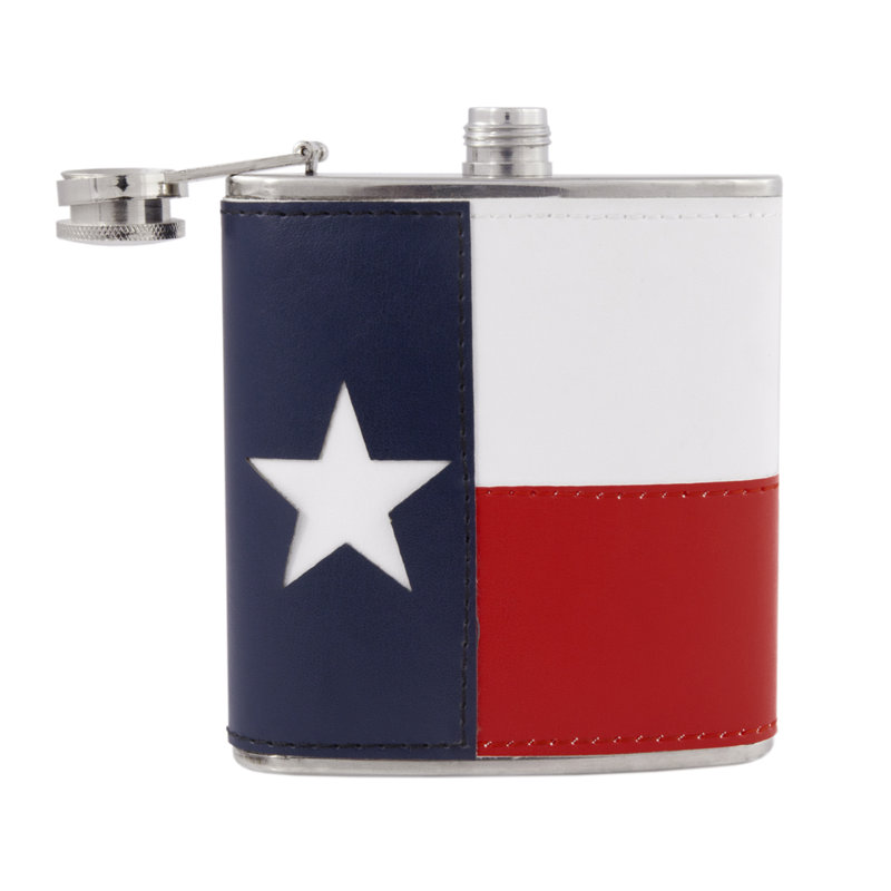 Texas Flag Flask