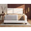 Ensemble de lit en similicuir blanc Patras-855036578-855036581