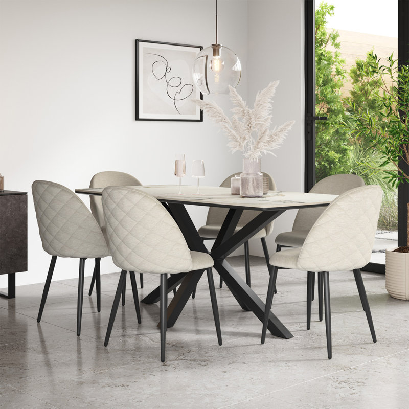Dining Set, Beige