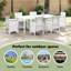 Rectangular Outdoor Dining Table 100 cm D-805869271-805869279