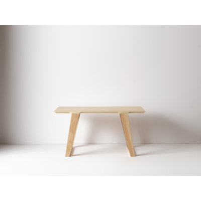 Isometric Solid Wood Dining Bench