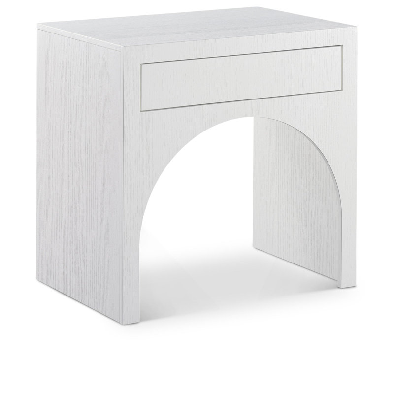 Hoon 26'' W Nightstand, White